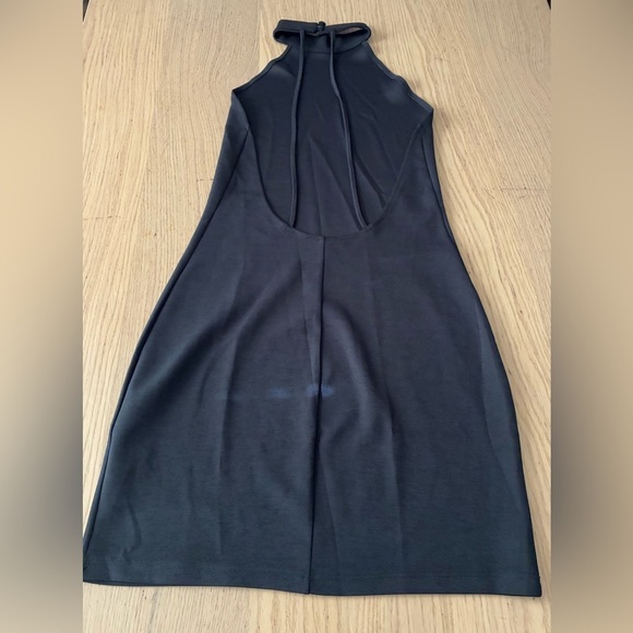 Zara Black Backless  Halter Dress M - Picture 9 of 14